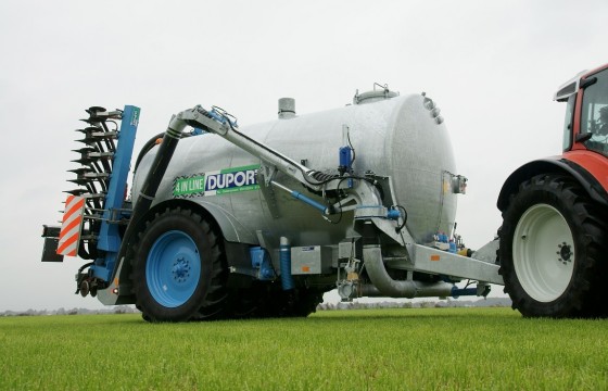 Pump tanker 4-in line