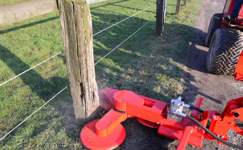 Post mower 1