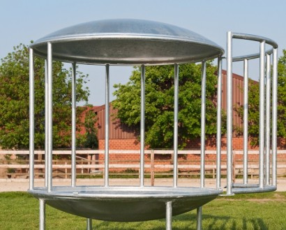 Round hay rack 6