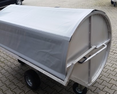  Stainless steel manure wagon 2