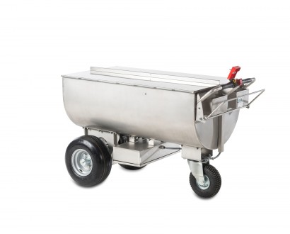 Stainless steel feed wagon 4